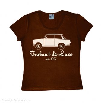 T-shirt damski "Trabant De Luxe"