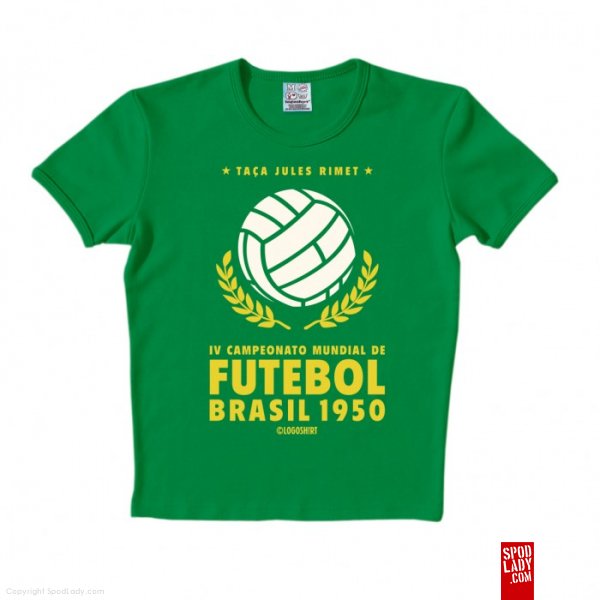 T-shirt unisex "Futebol Brasil 1950"